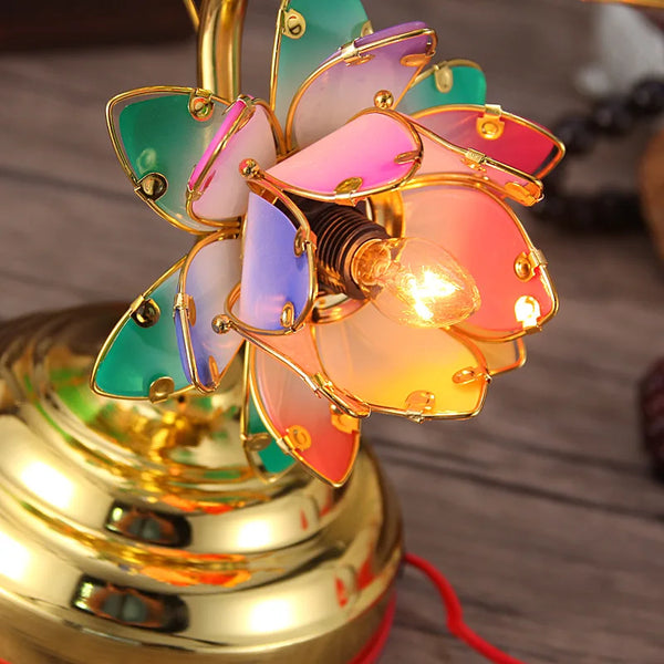 Lotus Serenity Temple Light Lamp